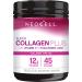 NeoCell Super Collagen Plus Powder for Healthy Hair, Beautiful Skin, and Nail Support- with Vitamin C and Hyaluronic Acid, Collagen Type 1 and 3, 20.6 Oz 1.3 Pound (Pack of 1)