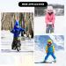 QKURT Kids Winter Knit Gloves - 3 Pairs Full-finger Stretch Gripper Magic Gloves for Boys and Girls Age 4-9 - Buy Online on GoSupps.com
