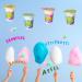 Shop Aha Cotton Candy - 36 Pack of 4 Colorful Premium Flavors for Parties & Celebrations - International Shipping - Buy Online on GoSupps.com