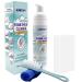 MEIEGOU Shoe Cleaning Kit Shoe Cleaner(with Brush Towel and Sponge) White Trainer Cleaner for sports leather and casual shoes Shoe Whitener- 100ml