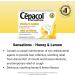 Cepacol Sensations Honey and Lemon Sore Throat lozenges 36 count - Buy Online on GoSupps.com