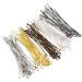 Solid Brass Eye Pins Findings for Jewelry Making - Mixed Color Assorted 50mm x 21 Gauge - Buy Online on GoSupps.com