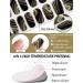 EBANKU 20 PCS Gel Nail Strips Gel Nail Strips Full Wraps Adhesive Gel Nail Stickers with Nail File and Stick(UV/LED Lamp Required)-24 # 24 - Buy Online on GoSupps.com