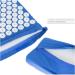 Sport-Tec Blue Acupressure Set - Mat & Pillow for Pain Relief & Relaxation | International Shipping Available - Buy Online on GoSupps.com