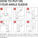AVIDDA Ankle Support Brace XL - Adjustable Plantar Fasciitis Compression Sleeves for Running - Pain Relief & Protection - New Black Pair - Buy Online on GoSupps.com