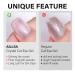 AILLSA Red Cat Eye Gel Polish - Burgundy Glitter & Crystal UV Nail Polish Holographic Reflective Color for DIY Nail Art (0.5 OZ - Buy Online on GoSupps.com