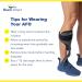 Buy Brace Direct Elite AFO Rehabilitator - Lightweight Carbon Fiber Ankle Foot Orthosis for Drop Foot & Ankle Instability - PDAC L1932 Guardian Left - Buy Online on GoSupps.com