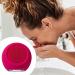 Anulely Face Cleansing Brush Electric Facial Brush Delicate Silicone Face Wash Brush Waterproof Face Cleansing Brush for Effective Face Cleansing Pink/Red - Buy Online on GoSupps.com