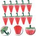 NUOBESTY 10pcs Boxes Umbrella Carton Wedding Decoration Small Boxes for Baby Party Supplies Mini Paper 14x8.3CM Watermelon Red - Buy Online on GoSupps.com