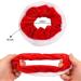 AOVNA 6 Pieces Christmas Hair Scrunchies Red Velvet Scrunchies with White Faux Fur Edge Elastic Hair Scrunchies Classic Christmas Hair Scrunchies - Buy Online on GoSupps.com