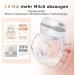 Jheppbay Electric Breast Pump - Portable BPA-Free 3 Modes 12 Steps Low Noise Fast Installation - Pain-Free Milk Pump in Gray - Buy Online on GoSupps.com