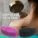 Avilana Luffa Exfoliating Body Scrubber - 2-in-1 Antibacterial Silicone Shower Brush | International Shipping - Buy Online on GoSupps.com