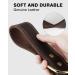 Joytale Leather Dog Collar with QR ID - Soft Durable & Adjustable for Large Dogs (38-48cm) - Brown - Buy Online on GoSupps.com