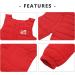 Maueau Baby Snow Bib Overalls | Toddler Winter Pants | Windproof Trousers | 6M-4Y | Tag 90/12 M | A-red - Buy Online on GoSupps.com