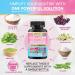 Collagen Peptides Types I II III V & X MCG Biotin Keratin Hyaluronic Acid MSM Zinc Grape Seed Extract Quercetin Vitamin A Vitamin C Vitamin E Magnesium Folic Acid (90 Capsules) 90 Count (Pack of 1) - Buy Online on GoSupps.com