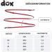DDOXX Reflective Nylon Dog Leash | 2m Adjustable Leash for All Dog Sizes | XS Red - Durable & Comfortable - Buy Online on GoSupps.com