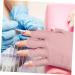 Gogogmee 2 Pairs Gloves Nail Art Supplies Manicure Gloves Gel for Nails Gloves Nail Gloves Nail Gel Nail Anti Gloves Sun Gloves Fingerless Gloves Cotton - Buy Online on GoSupps.com
