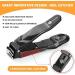 ROOOG Nail Clippers with Catcher - Ultra Sharp Unisex Fingernail & Toenail Cutter Set - Black - Buy Online on GoSupps.com
