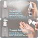 3 in 1 Travel Bottles Set | Refillable 200ml Travel Size Bottles with Silicone Cosmetic Bag | Air Travel Approved | Light Orange - Buy Online on GoSupps.com