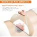 Carbou Sacrum Silicone Foam Dressing 6''x7'' - Waterproof Sacral Pad for Pressure Ulcers - 5 Pack - Buy Online on GoSupps.com