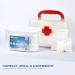 Curravax 500 Pack BPA-Free Pill Bags - 3x2.75 inch Reusable Pouches for Medicine - Clear Ziplock Travel Pill Packets with Write-on Label - Buy Online on GoSupps.com