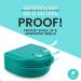 Retainer Case (2 Pack) with Vent Holes - Teal: Denture, Mouth Guard, Aligner Storage - Buy Online on GoSupps.com