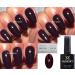 Bluesky GEL POLISH PURPLE Dark Maroon Purple A72 Nail UV LED Soak Off 10ml SPECIAL PRICE