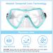 Professional Snorkel Diving Mask with Wide View Lens - Anti-Leakage Silicone Scuba Gear for Adults | 3 Color Options - Buy Online on GoSupps.com