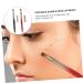 NOLITOY 2pcs Lipstick Wand & Eyelash Tool - Travel Makeup Brush & Multi-Function Eyebrow Applicator for Flawless Eye Shadow - Buy Online on GoSupps.com