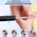 Ear Wax Removal Tool Camera Ear Cleaner with Camera Ear Cleaner with 6 LED Lights and 6 Soft for iOS & Android 1080P HD Ear Scope Black - Buy Online on GoSupps.com