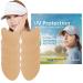 Sollee Sun Protection Face Patch | 5pair Outdoor Protection Sun Patch UV Protection Outdoor Shield Facial Sunscreen Patch Portable Clear Face Patch for Fishing Golfers Hiking
