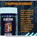 Blue Star Nutraceuticals GH PEAK - Natural Sleep Aid & Advanced GH Optimizer w/Ashwagandha - Burn Build & Restore while you Sleep Deeper - 120 Veggie Capsules - Buy Online on GoSupps.com