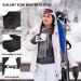 KINEED Waterproof Ski Gloves | Touchscreen 3M Thinsulate | Winter Snow Gloves Women Youth Small Pink - Buy Online on GoSupps.com