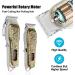 HIENA PRO Hair Clippers for Men T-Blade Trimmer Set Men Professional Cordless Barber Hair Clippers Set with LED Display Bronze-coiled Dragon - Buy Online on GoSupps.com