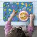 CounterArt Jungle Friends 4 Pack Reversible Placemats | Made in USA | BPA & PVC Free | Easy Clean - Buy Online on GoSupps.com