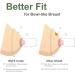 Maymom MyFit Crater Series 24 mm 2xTwo-Piece Breastshield for Medela Pumps with Long Nipple Tunnel - Buy Online on GoSupps.com