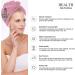 Ethnic Style Deer Head Microfiber Hair Towel Wrap for Women - 10x26 Inch Super Absorbent Hair Turban with Button - Perfect for Fast Drying - Buy Online on GoSupps.com