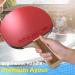 Ermete 4 Player Ping Pong Paddles Set with ITTF Approval Rubber - Includes 8 Balls, Storage Case - Portable Indoor & Outdoor Table Tennis Kit - Buy Online on GoSupps.com