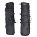 NAWAN Gun Bag Airsoft Storage Bag Backpack Rifle Box Handbag Tactical Rifle Box 37.4 Inch Black upgrade version