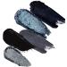 LXZJJM Smoky Eye Shadow Palette Extreme Darkness Eyeshadow Palette High Pigment Dark Shades In Black Grey And Silver Long-Lasting 5 Colors - Buy Online on GoSupps.com