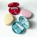 Buy 4 Pack Colored Contact Lens Cases - Cute Candy Hearts with Mirror | Portable Travel & Home Storage Kit (Pink Yellow Red Blue - Buy Online on GoSupps.com