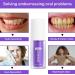 Purple Teeth Whitening Toothpaste for Sensitive Teeth - Intensive Stain Removal and Deep Cleansing - Buy Online on GoSupps.com