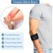Tennis Elbow Brace with Compression Pad - Support Strap for Tendonitis, Golfers Elbow - Men and Women - Buy Online on GoSupps.com