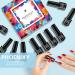 Phoenixy Gel Nail Polish Set 66 Effect U V Gel Nail Polish 33 Colours 5ml Gel Polish With Base Glossy Matte Top Coat Gel Nail Kit Gift Set for Women (PCD9O25) - Buy Online on GoSupps.com