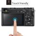 QIBOX Glass Screen Protector 3-Pack for Sony Alpha A6600 A6100 A6400 A6000 - Tempered Glass Anti-Scratch Cover - Ultra-Clear - Compatible with NEX-7 NEX-3N NEX-5 - Not for a6500/a5100 - Buy Online on GoSupps.com