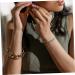 TOPPERFUN 20 Pcs Bracelet Chain Girl Birthday Gifts Snake Link Chain Womens Bracelets Chain for Women Fashion Jewelry Jewlery Jewelry Accessory Miss Stainless Steel Pure Copper Wrist Chain Silverx2pcs 20X0.2cmx2pcs - Buy Online on GoSupps.com