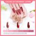 Wakaniya 12 Colors Pink Glitter Nail Dipping Powder Kit Starter with Activator, Base, Top Coat - DIY Home/Professional Salon Nail Art Set - Buy Online on GoSupps.com