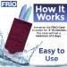 FRIO DUO Insulin Cooler Wallet - Keep Meds Cool for 45+ Hours | Travel & Everyday Use | Red/Dark Red - Buy Online on GoSupps.com