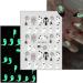 JMEOWIO 9 Sheets Halloween Glow in The Dark Nail Art Stickers Decals Self-Adhesive Lumious Skull Ghost Spider Web Bat Pumpkin Nail Supplies Nail Art Design Decoration Accessories - Buy Online on GoSupps.com