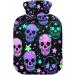 Shop Naanle Bright Human Skulls Hot Water Bottle | 2L Heat & Cold Therapy for Pain Relief - Buy Online on GoSupps.com